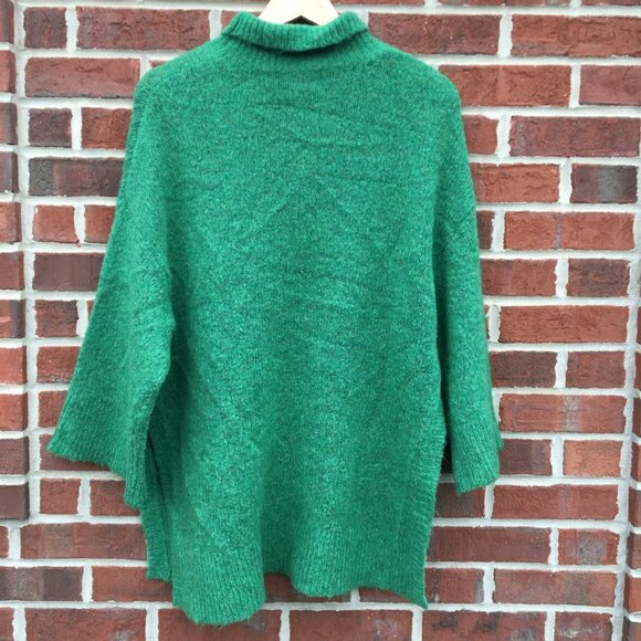 Day Birger ET Mikkelsen Anthropologie Oversized Sweater Green Small Lagenlook - Picture 2 of 12